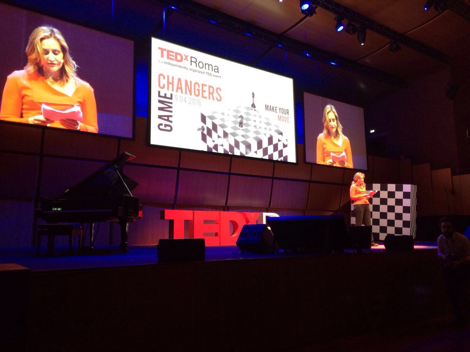 Emilia Garito, organizzatrice di TEDxRoma 2016